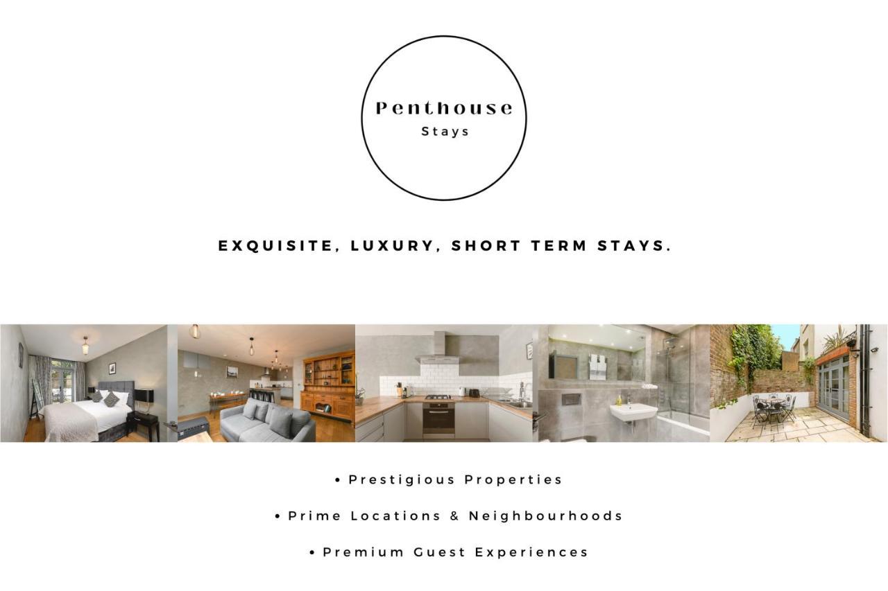 Penthousestays Nr Notting Hill - Luxury 2 Bedroom King Bed Apartment - Near Portobello Road Londres Exterior foto
